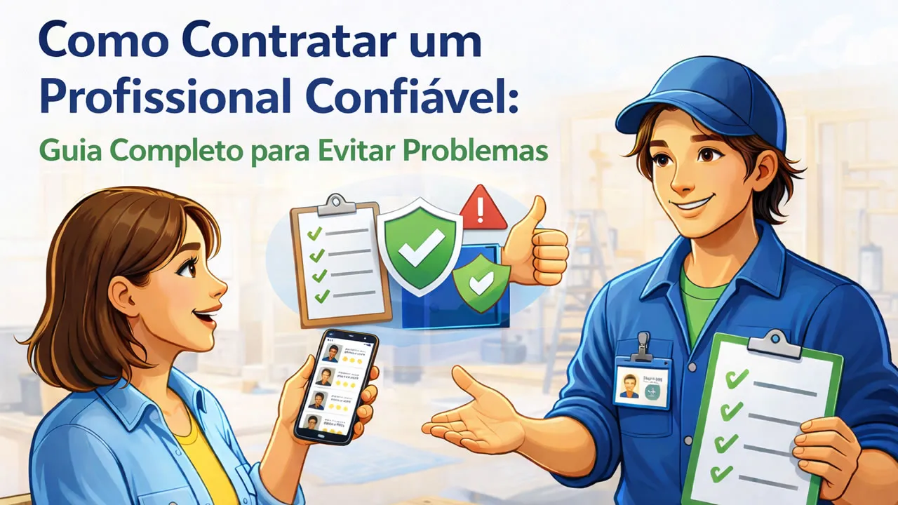 Como Contratar um Profissional Confiável: Guia Completo para Evitar Problemas