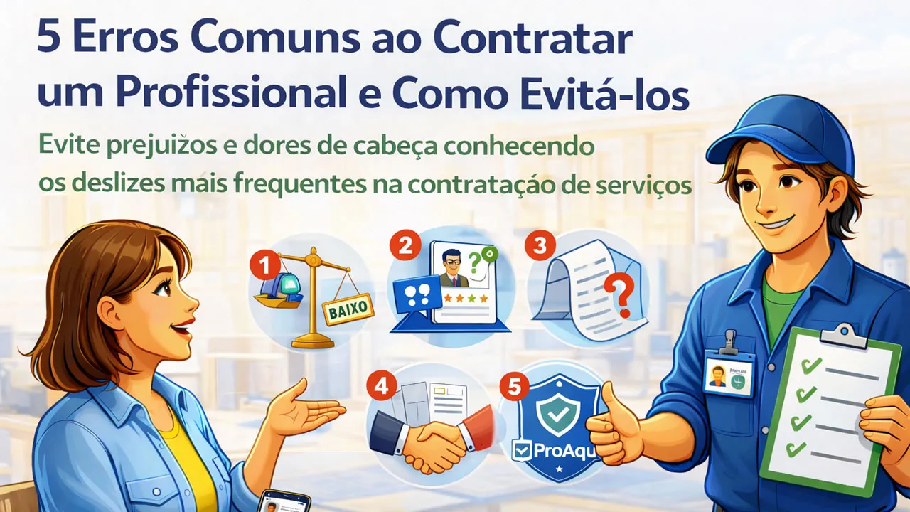 5 Erros Comuns ao Contratar um Profissional e Como Evitá-los
