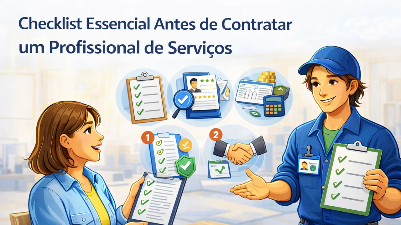Checklist Essencial Antes de Contratar um Profissional de Serviços